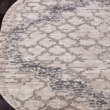 Ковер ARMINA 03806A - GREY / BROWN - Овал