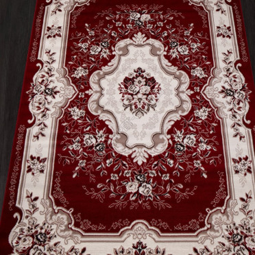 Ковер D017 - RED - Прямоугольник - коллекция GAVANA