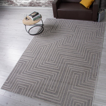Ковер F412 - LIGHT GRAY - Прямоугольник - коллекция DIOS