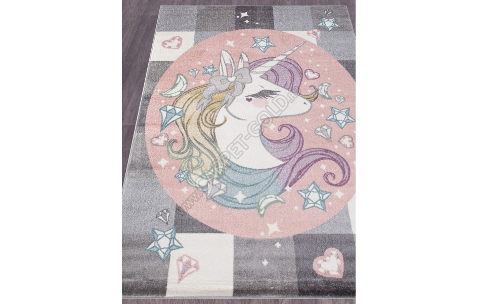 Детский ковер Единорог SOFIT 2394 - LIGHT GRAY