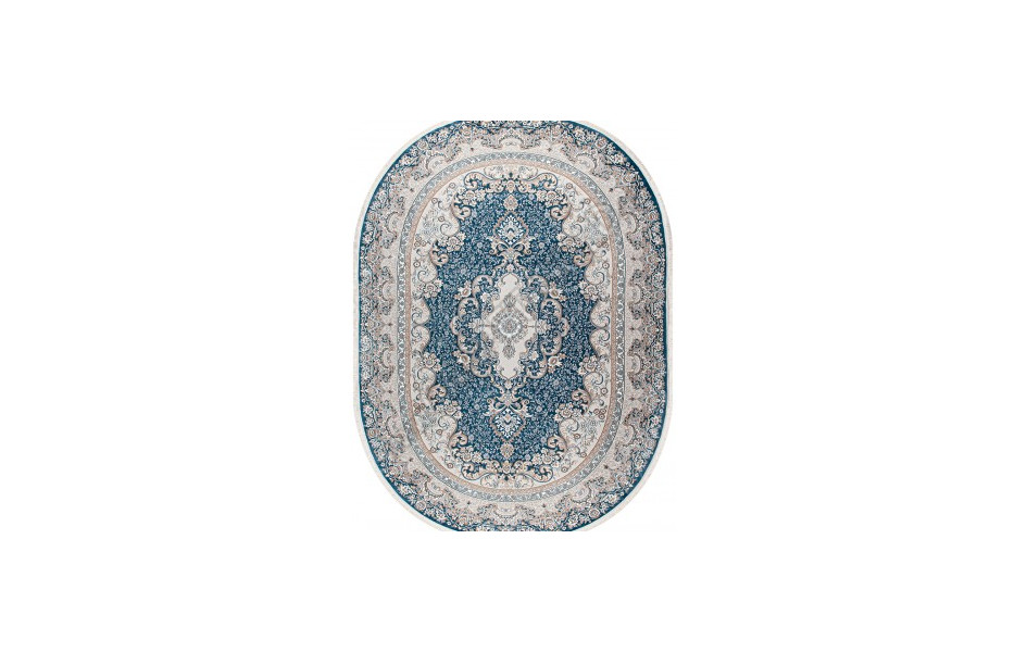 Ковер Avangard 37056D OVAL BLUE / BLUE