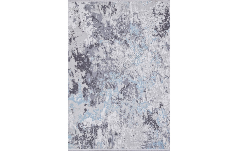 Ковер AB071A - GREY / BLUE - Прямоугольник - коллекция LOTUS