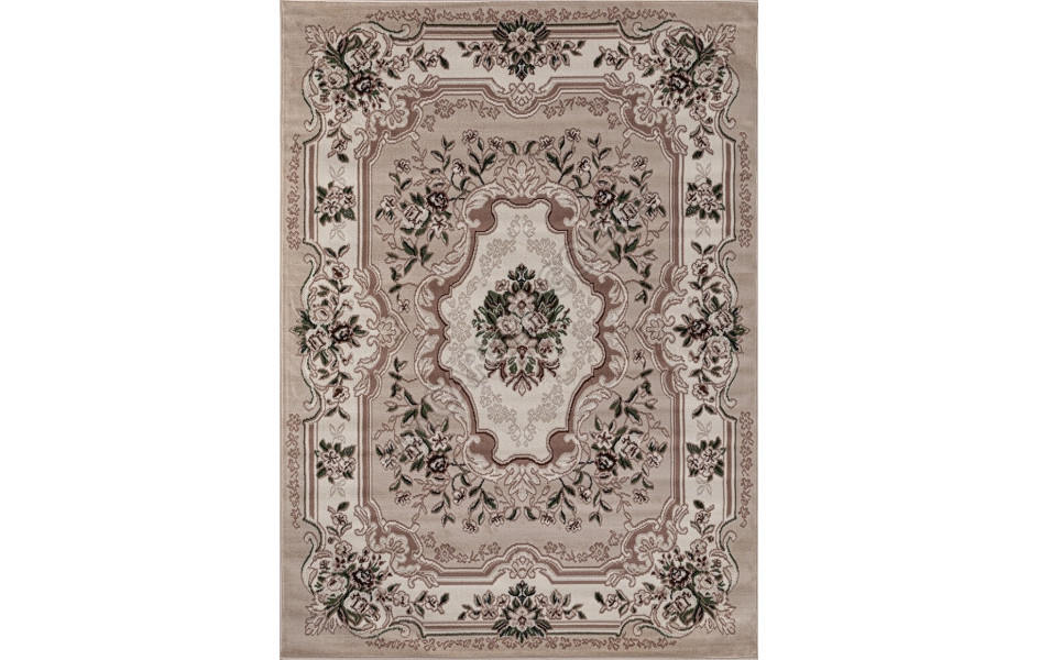 Ковер D017 - BEIGE - Прямоугольник - коллекция GAVANA