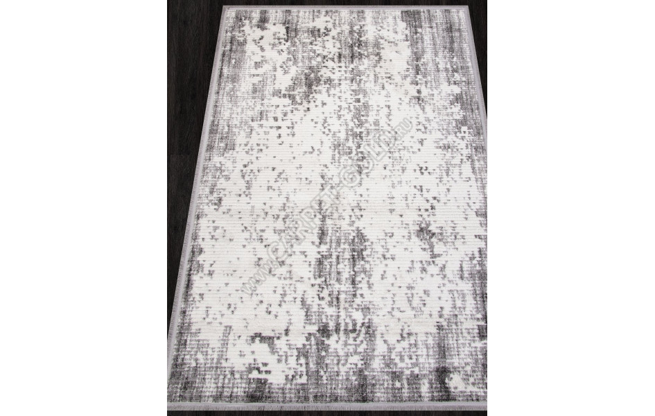 Ковер A958AW - P.WHITE / L.GREY - Прямоугольник - коллекция JOLI