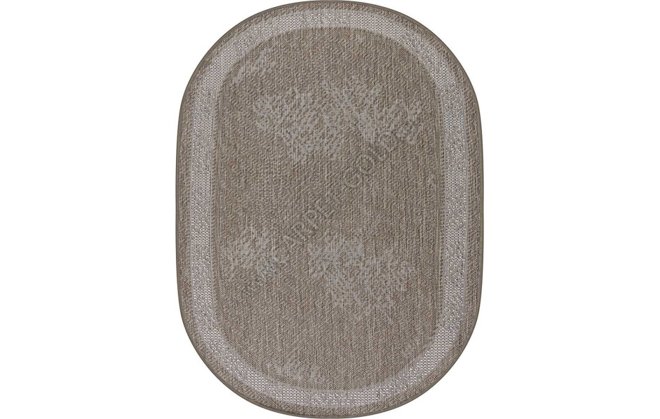 Безворсовый ковер SZ5341A1O OVAL 34 Циновка Тпе