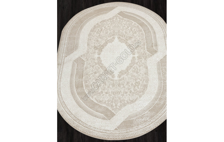 Ковер 04088A - BROWN / BROWN - Овал - коллекция ARMINA