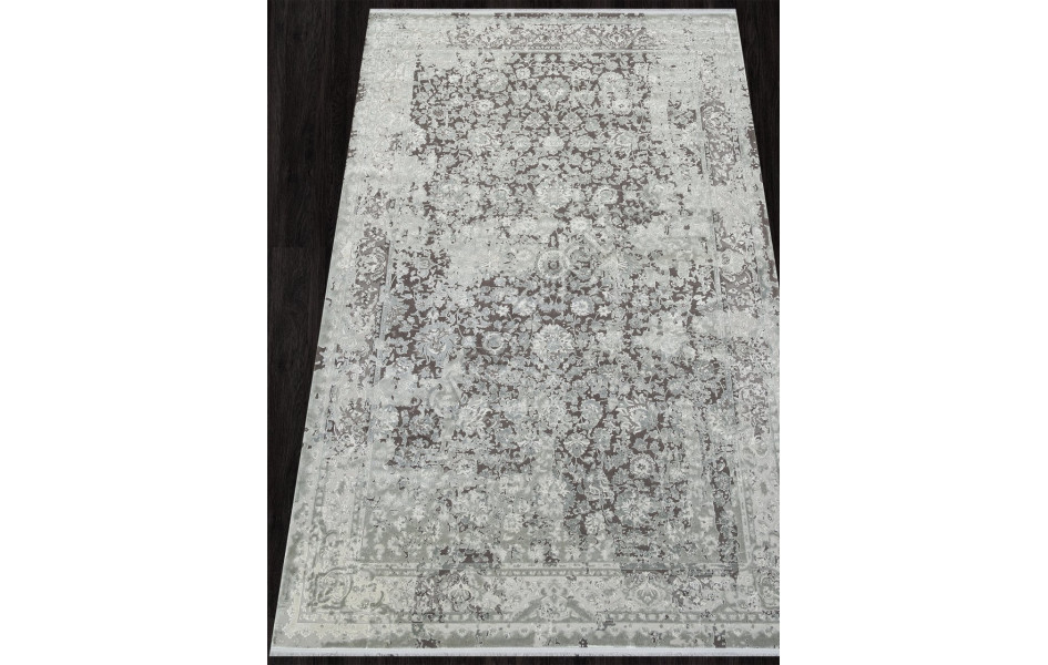 Ковер A021AG - D.GREY / GREY - Прямоугольник - коллекция EMPEROS