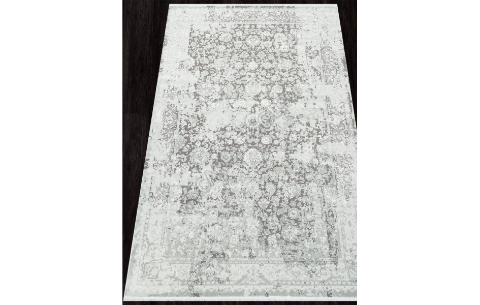 Ковер A021AG - D.GREY / GREY - Прямоугольник - коллекция EMPEROS