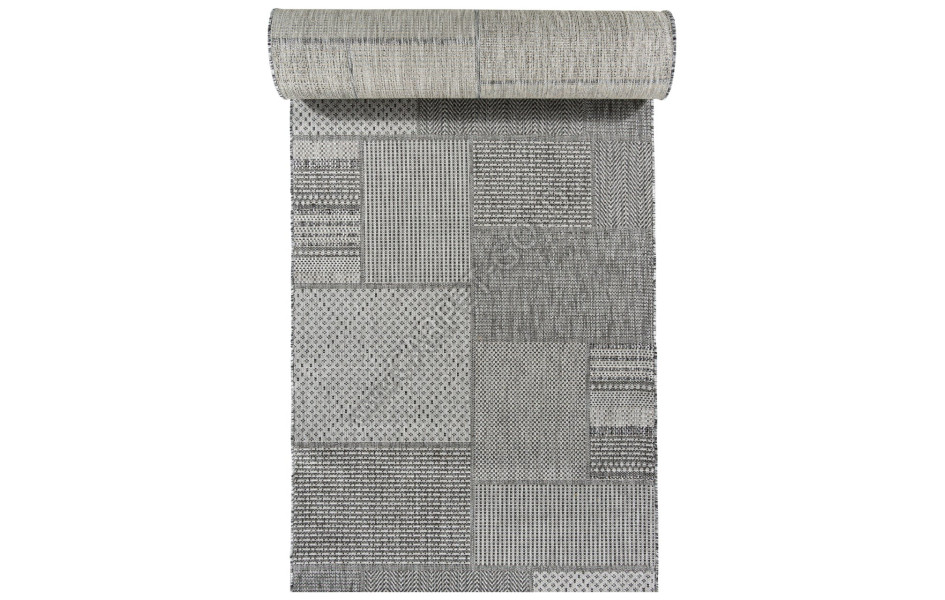 Ковер S139 - DARK GRAY - Дорожка - коллекция KAIR