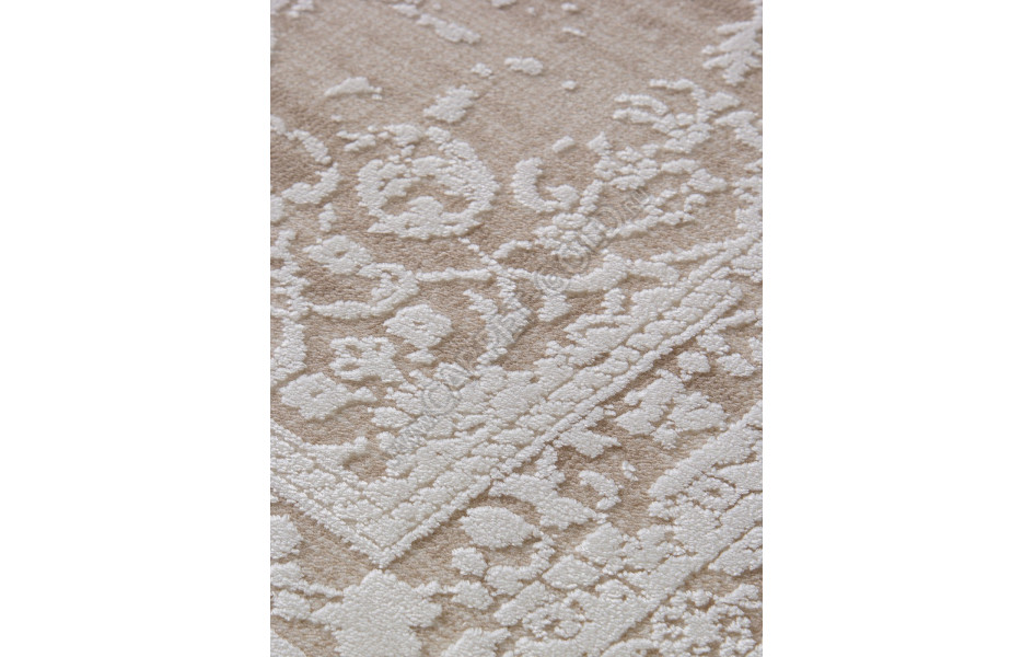 Ковер 21365C - D.BEIGE / WHITE - Прямоугольник - коллекция ANATOLIA