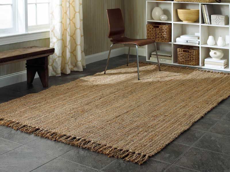 Особенности ковровых покрытий из джута